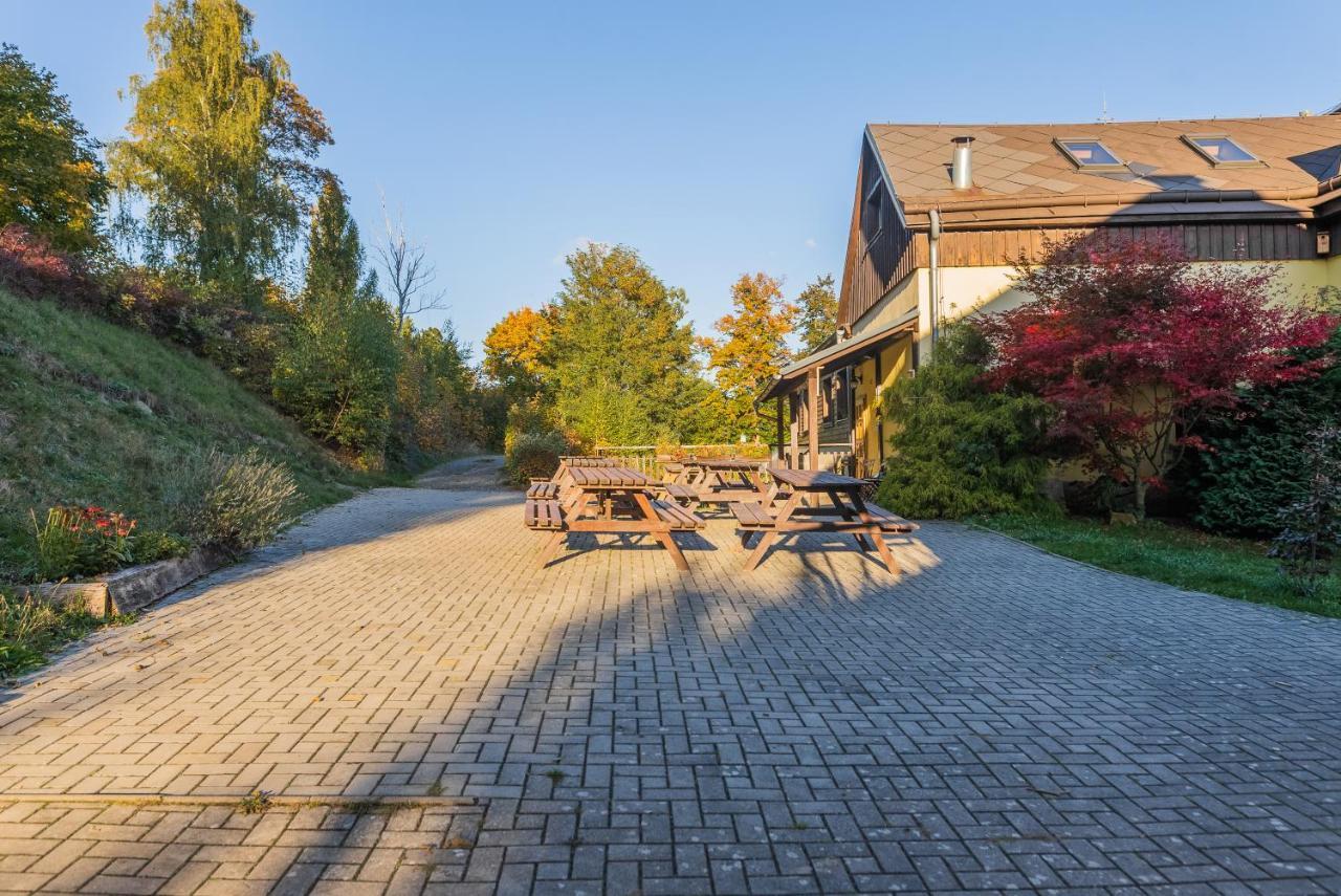 Penzion Jizera Malá Skála Bagian luar foto